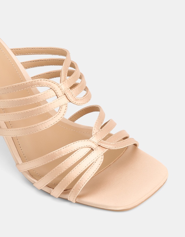 Wittner - Yasmin Satin Heel Sandals