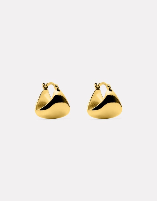 Najo - Morning Echo Yellow Gold Earring