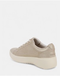 Vionic - Kearny Lace-Up Casual Sneaker - Soft Gold