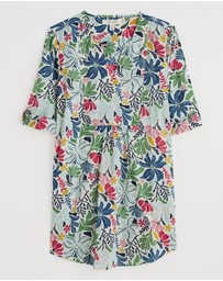 Seasalt - Seasalt Cornwall Seaweed Flower Chalk Op Art Tunic