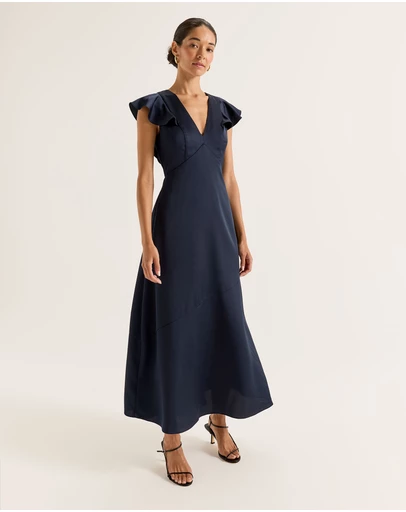 Review - Montreal Flounce Sleeve Dress