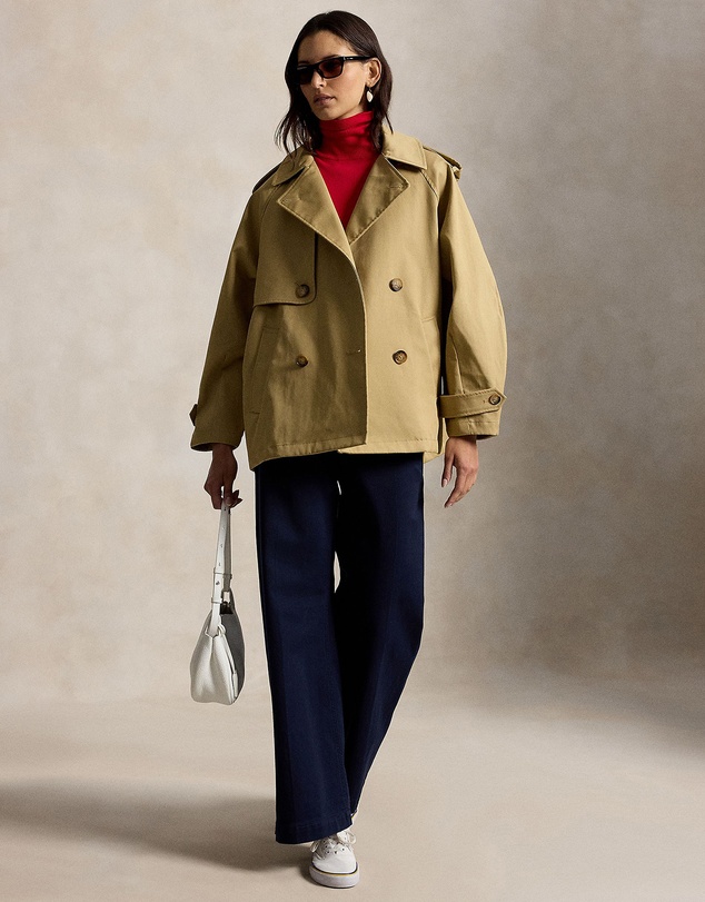 Polo Ralph Lauren - Cotton Twill Balloon Trench Coat