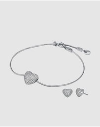Michael Kors - Premium Silver tone Set