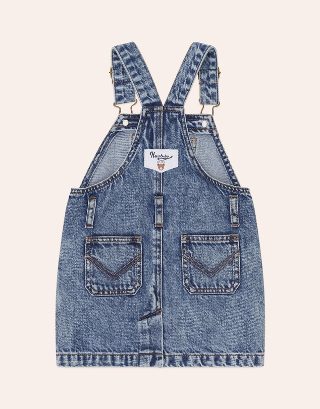Huxbaby - Dreamy Denim Pinafore - Babies-Kids