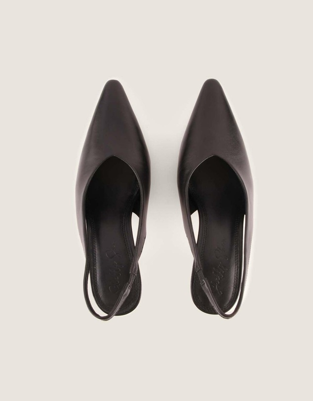 Shelly Shen - Twyla High Heels Black Leather