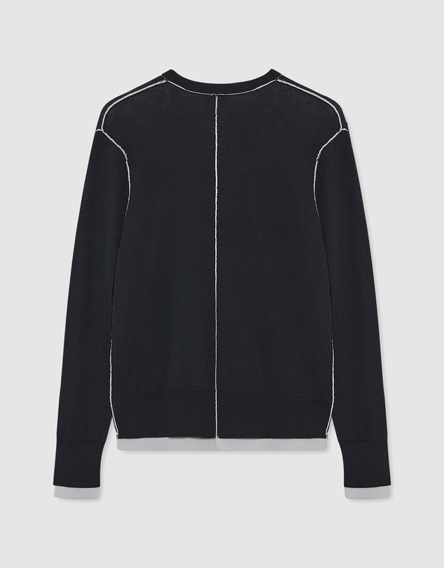 Won Hundred - Rune Two Layer Knit Sweater