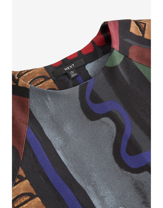 NEXT - Short Sleeve Crepe Boxy T-Shirt
