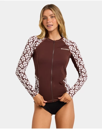Billabong - Womens Playa Sol Pipa Long Sleeve Rashguard