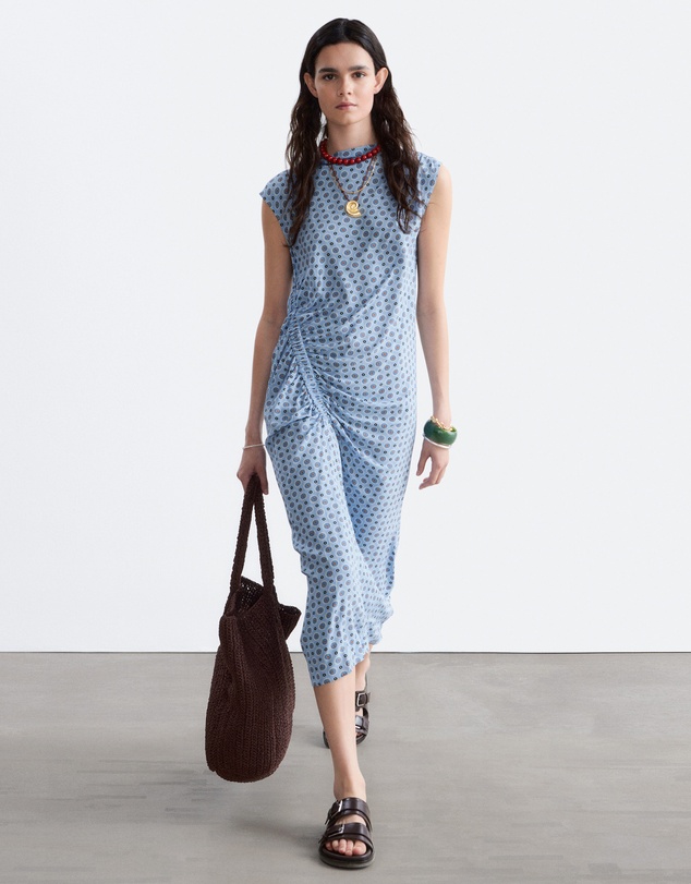 & Other Stories - Boat-Neck Midi Dress