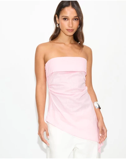 Dazie - Daytona Cotton Strapless Top