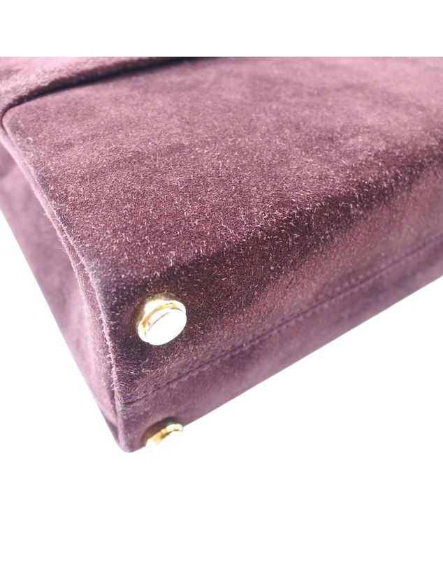 Pre-Loved by Azura Reborn - Pre-Loved Suede Chain Satchel