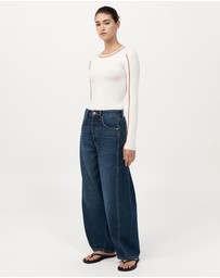 St. Agni - Mid Rise Balloon Jeans