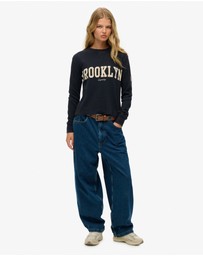 Superdry - Athletic Essential Graphic Long Sleeve Top