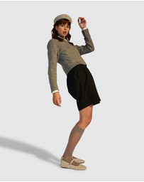 Rollie - Ballet Mary Jane Laser Flat