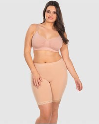 B Free Intimate Apparel - Mid Rise Anti-Chafing Cotton Shorts