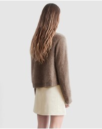 & Other Stories - Cropped Cashmere Cardigan