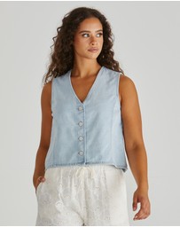 Sass - Sabine Denim Vest