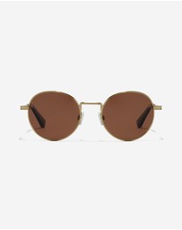 Hawkers Co - HAWKERS - Polarized Gold Havana MOMA  Sunglasses for Men and Women UV400