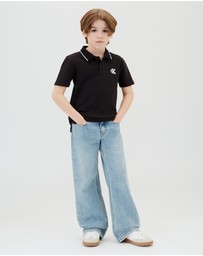 Calvin Klein Jeans - Boys Tipping Polo Shirt