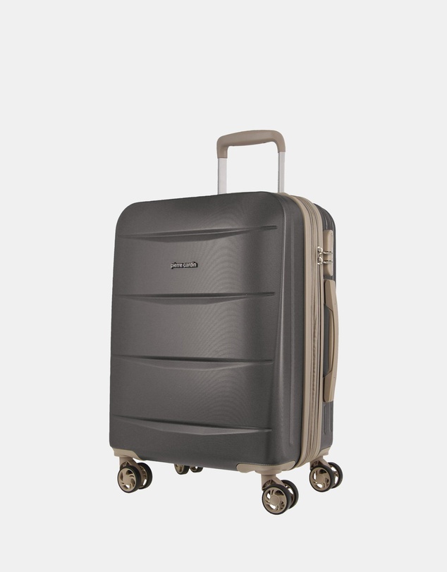 Pierre Cardin - Pierre Cardin Musee 54cm Cabin Hard-Shell 2-Tone Suitcase