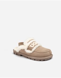 Ozwear Connection Uggs - Ugg Violet Shearling Slipper (Elastic Logo) (Detachable Feature)