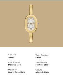 Fossil - Sloan Gold Analogue Watch