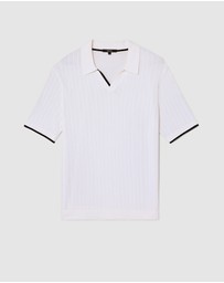 Politix - Anderson Stripe Texture Knit Polo
