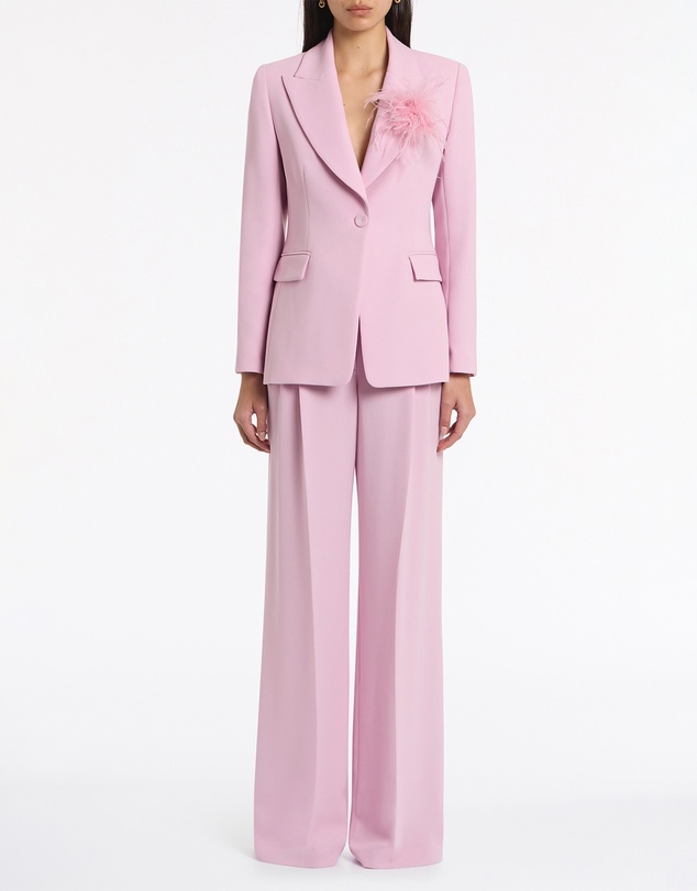 Carla Zampatti - Floss Crepe Long Line Jacket