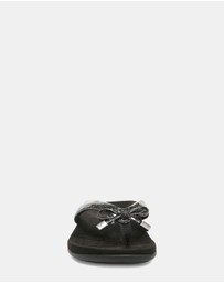 Vionic - Bella Toe Post Sandal - Black Lizard
