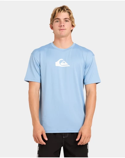 Quiksilver - Mens Solid Streak UPF 50 Short Sleeve Surf Shirt