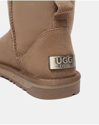 EVERAU - EverAU Ugg Mini Classic Double Faced Sheepskin Upper UGG Boots