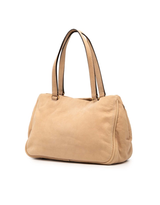 Pre-Loved by Azura Reborn - Pre-Loved Nubuck Anagram Madrid Fringe Shoulder Bag