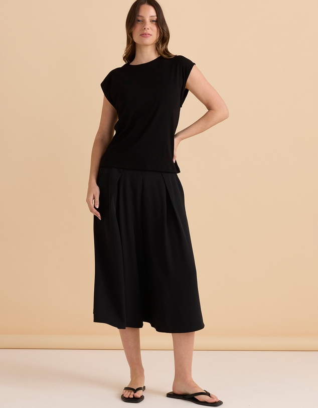 Betty Basics - Cuff Rib Tee