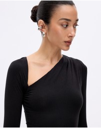 Minima Esenciales - Sienna Draped Bodysuit