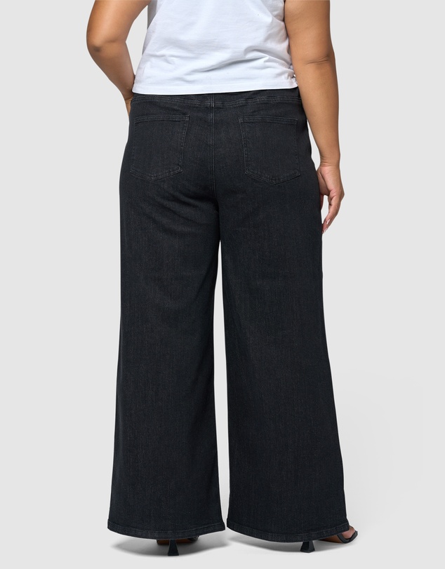 Indigo Tonic - Luxe Wide Leg Comfort Waist Jean