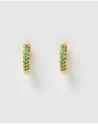 Izoa - Coco Huggie Earrings