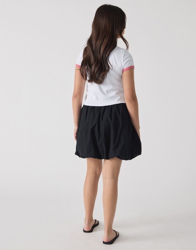 Decjuba Kids - Becky Bubble Hem Mini Skirt - Teens