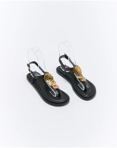 Walnut Melbourne - Roxie Leather Sandal