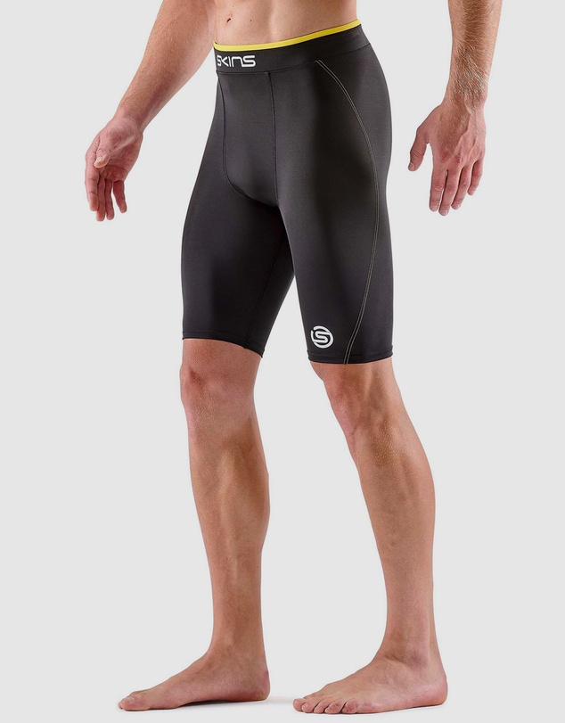 SKINS - SERIES-1 Compression Double Waist Half Tights - Men's