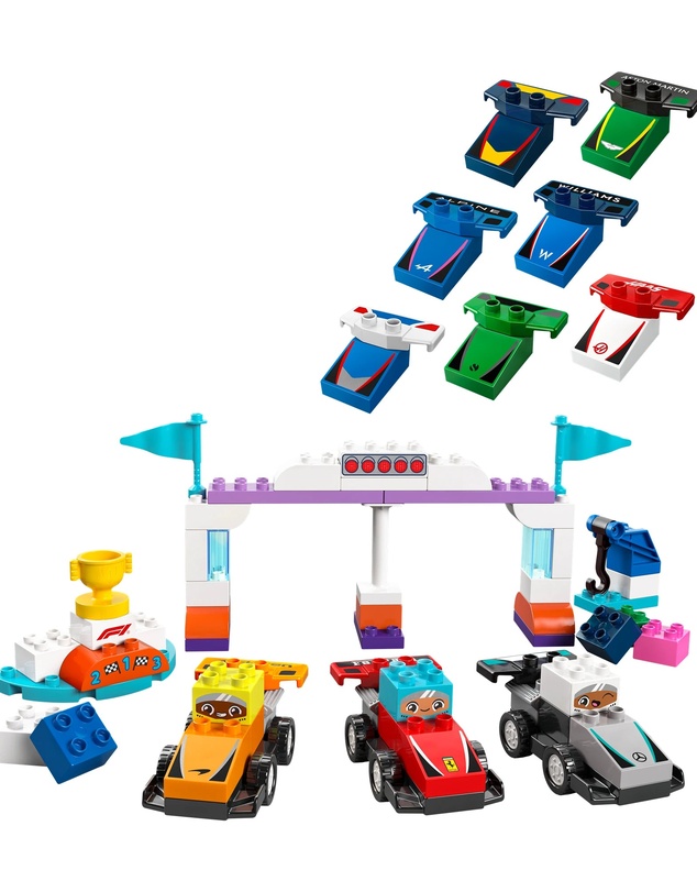 LEGO - 10445 F1 Team Race Cars & Drivers
