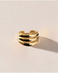 Najo - Raya Yellow Gold Ear Cuff