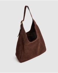 Evity - Alexa Leather Suede Hobo Bag