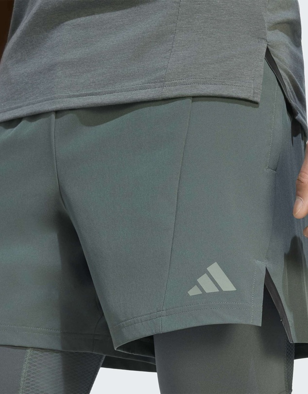 adidas Performance - D4T WORKOUT 2IN1 SHORTS Mens