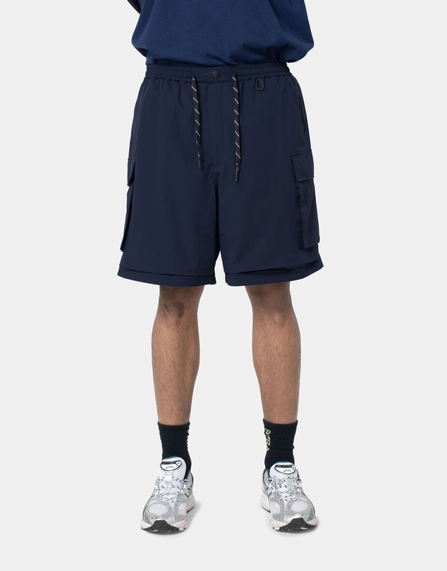 PYRA - HELIX CARGO SHORT- NAVY