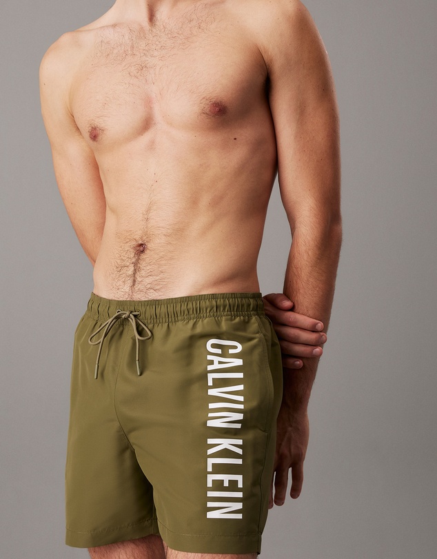 Calvin Klein - Intense Power Medium Drawstring Swim Shorts