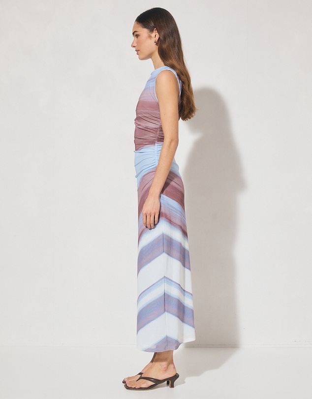 MON RENN - Chroma Asymmetric Dress