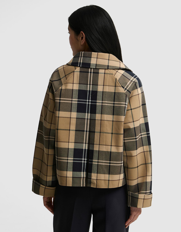 Barbour - Delilah Checked Showerproof Jacket