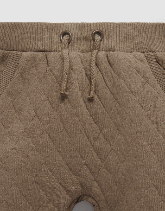 Purebaby - Quilted Track Pants -Kids-Babies