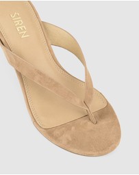 Siren - Charlize Thong Wedges