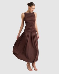 Honey and Beau - Lorena Drop Bodice Dress